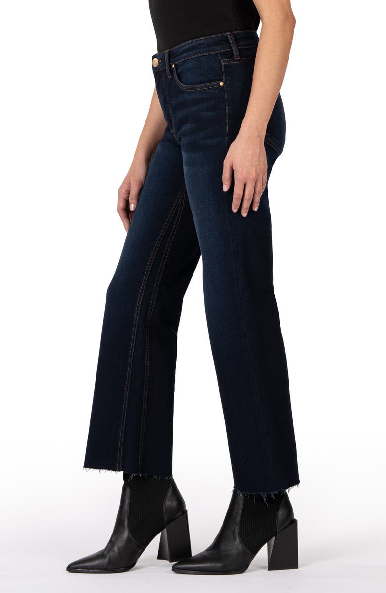 KUT from the Kloth Kelsey Fab Ab High Waist Ankle Flare Jeans, Alternate, color, 