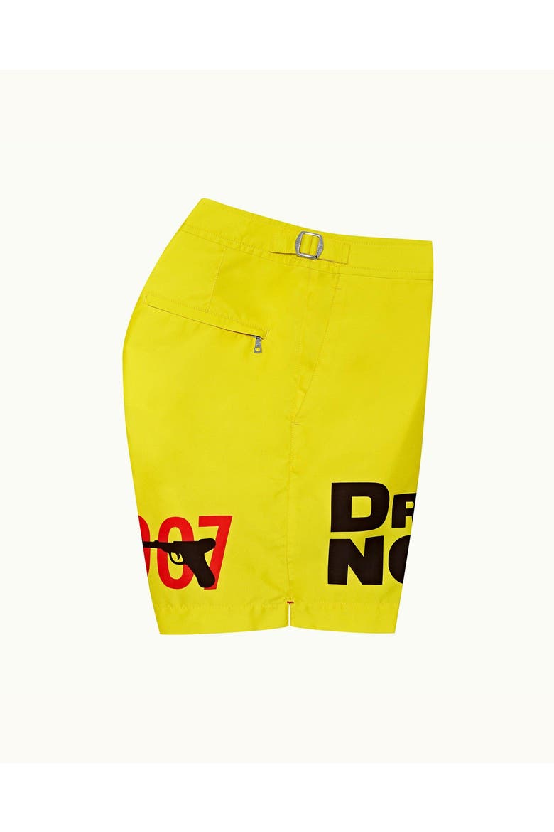 Bulldog Tailored-Fit Swim Shorts, Alternate, color, DR NO II