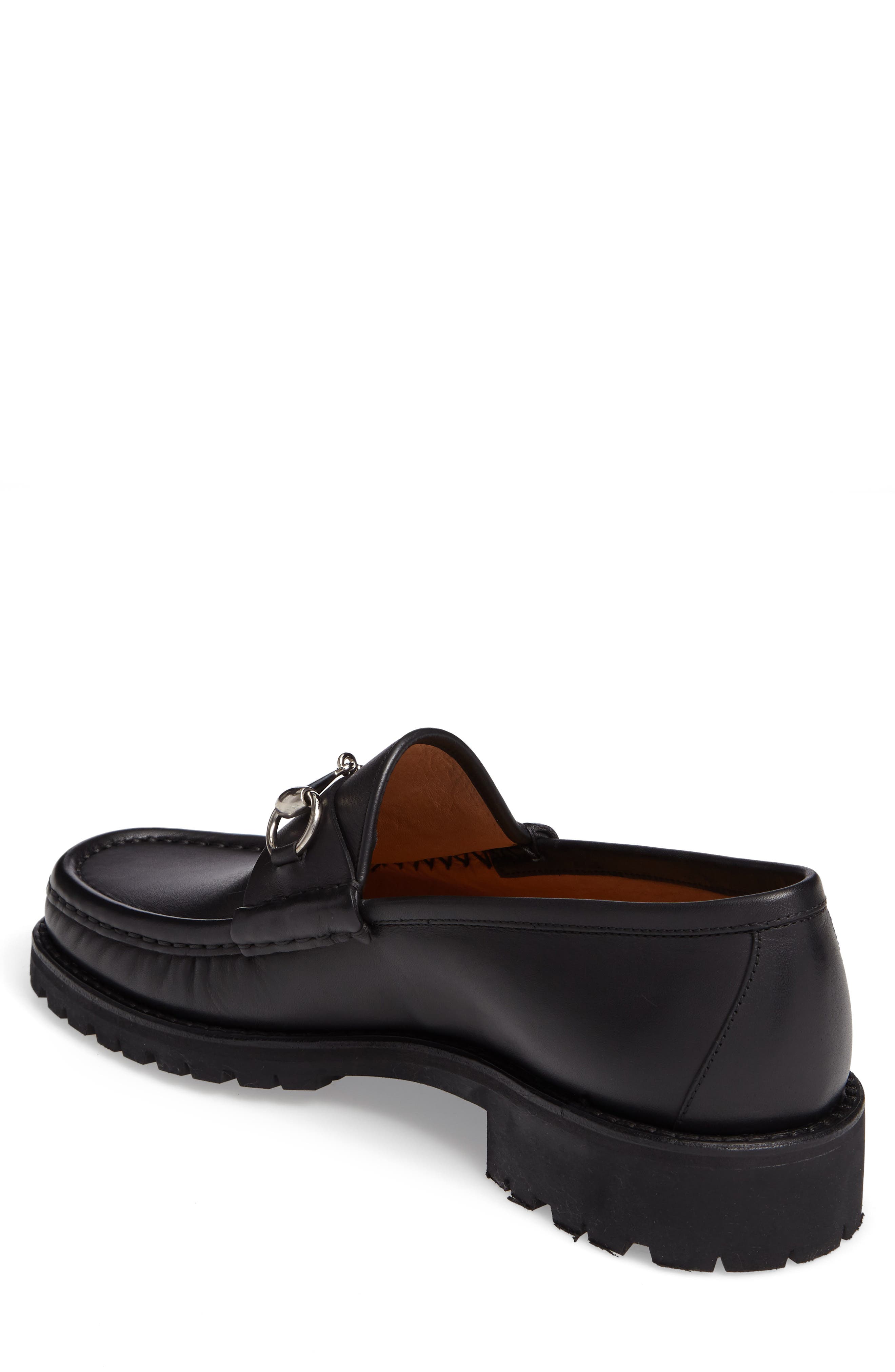Gucci Classic Bit Lug Sole Loafer, Alternate, color, 