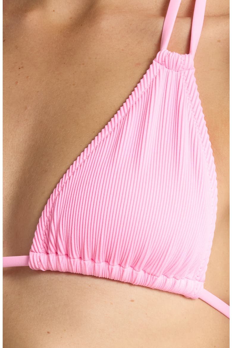 Halter Bikini Top, Alternate, color, FAIRY FLOSS