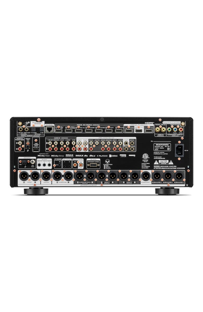 Marantz AV 30 11.4 Channel Balanced AV Preamplifier, Alternate, color, Black