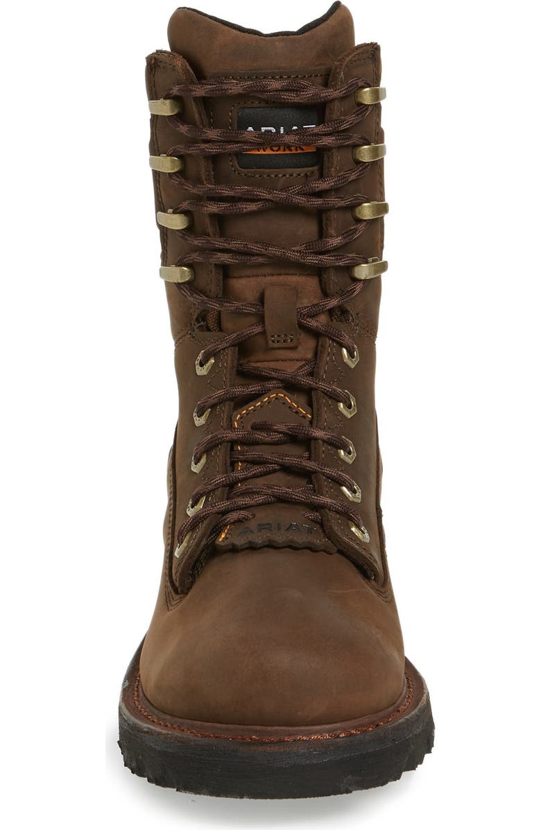 Ariat 'Powerline H2O' Waterproof Insulated Composite Toe Work Boot, Alternate, color,