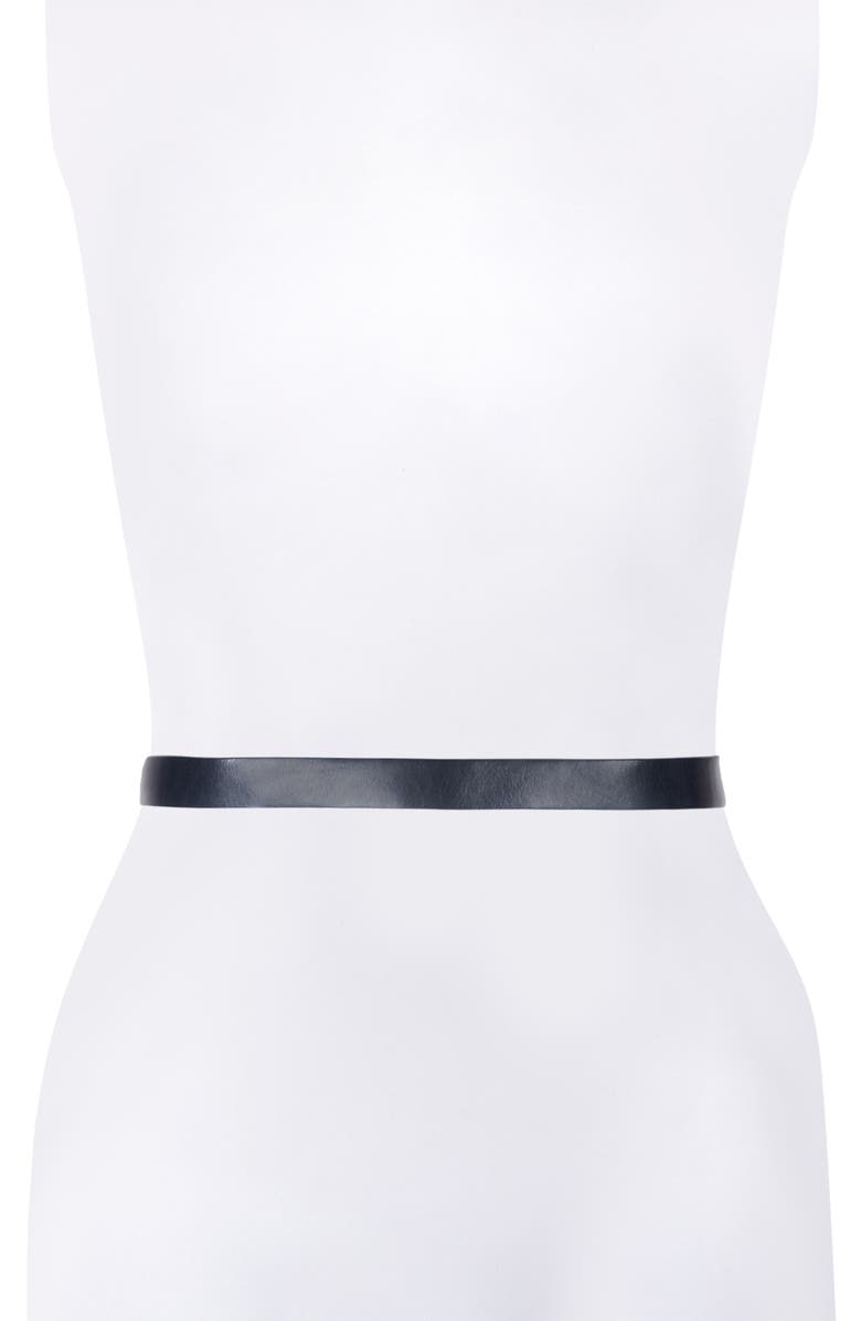 AllSaints Leather Belt, Alternate, color,