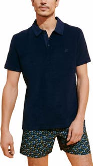 Vilebrequin Men's Solid Terry Polo