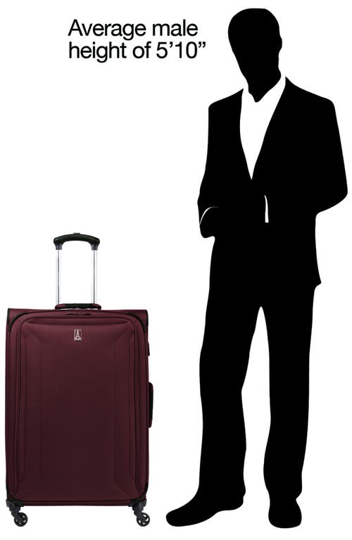 Travelpro Pilot Air 2 29-inch Expandable Spinner Luggage In Burgundy