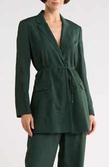 Jacquard Longline Blazer