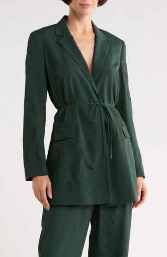 Jacquard Longline Blazer