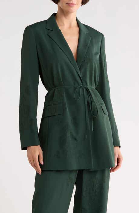 Jacquard Longline Blazer