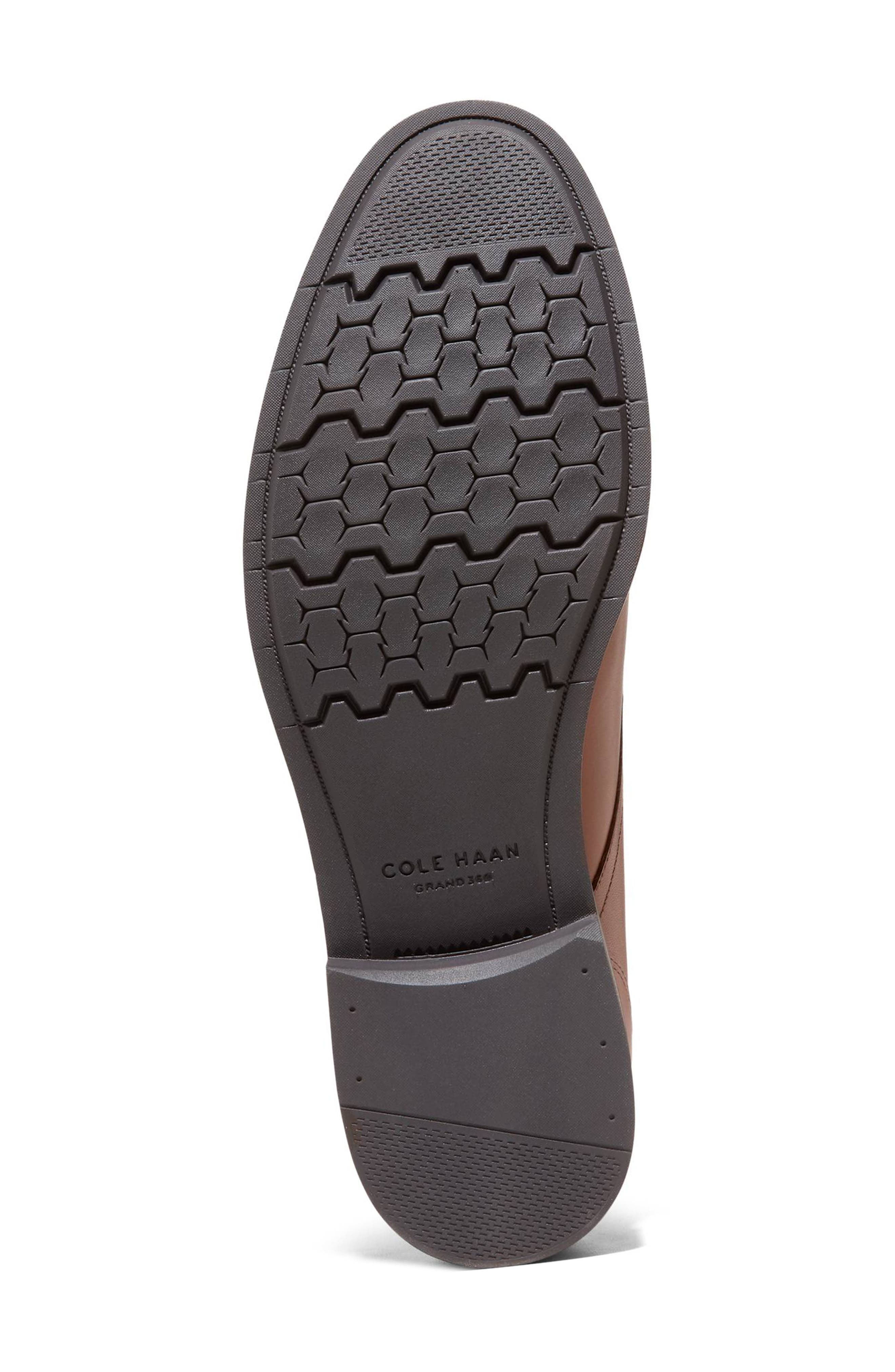 Newmark Grand Plain Toe Derby, Alternate, color, BRITISH TAN / DARK BROWN