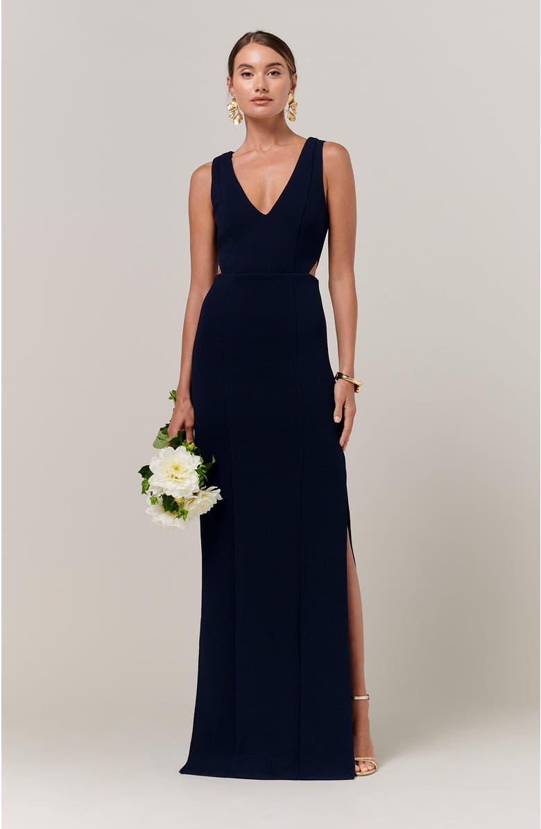 BWLDR Noah Gown, Alternate, color, Midnight Navy
