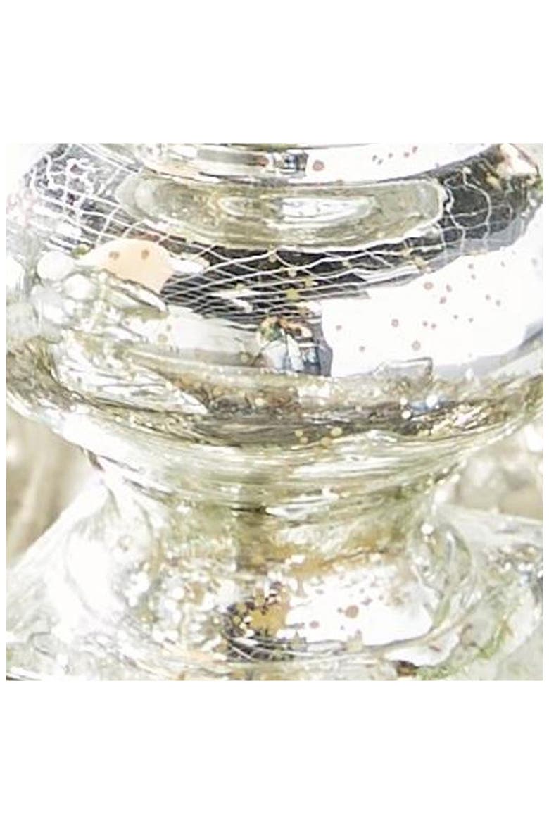 Set of 2 Soda Lime Glass Candle Holder, Alternate, color, NO COLOR