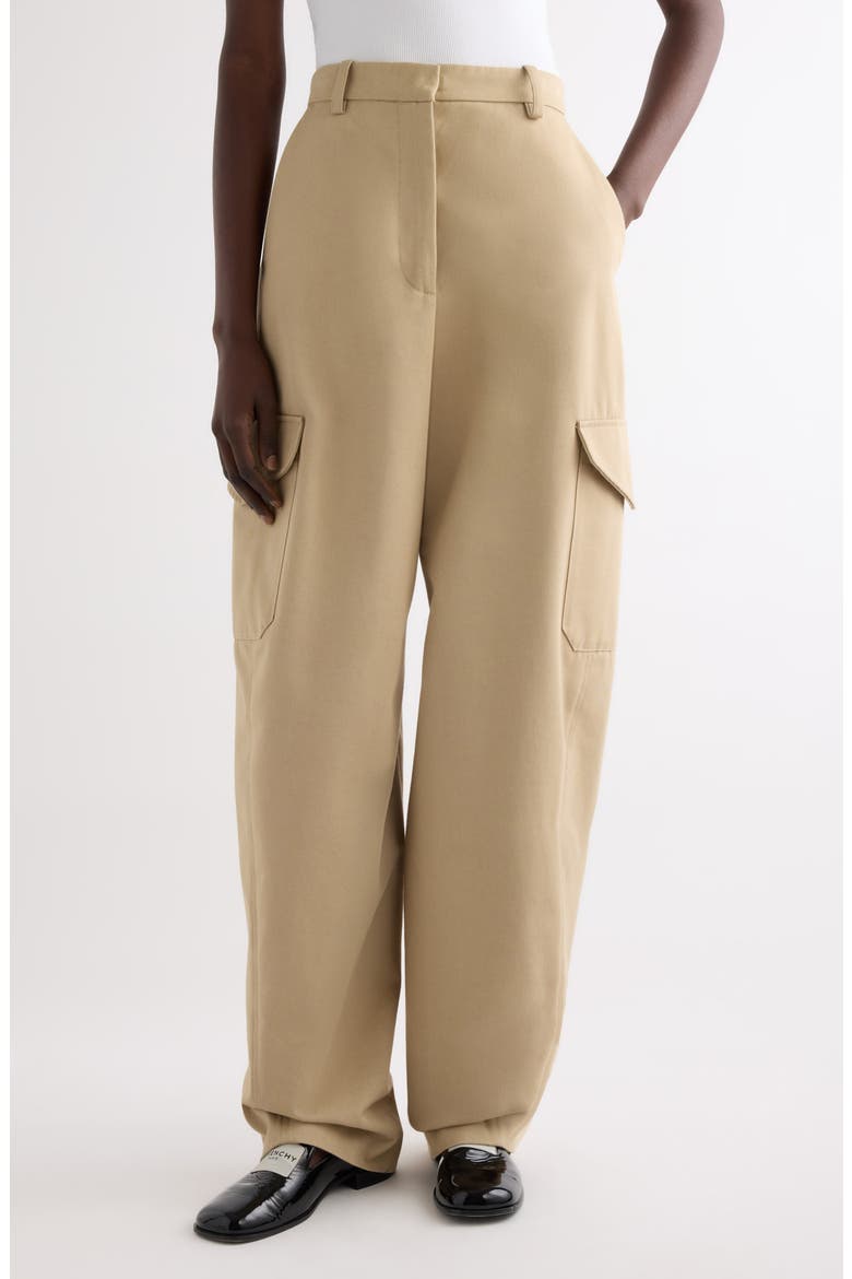 Cargo Cocoon Trousers, Main, color, BEIGE