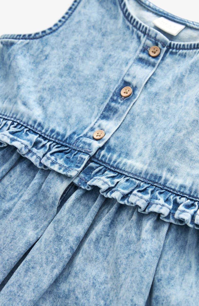NEXT Kids' Sleeveless Denim Dress, Alternate, color,