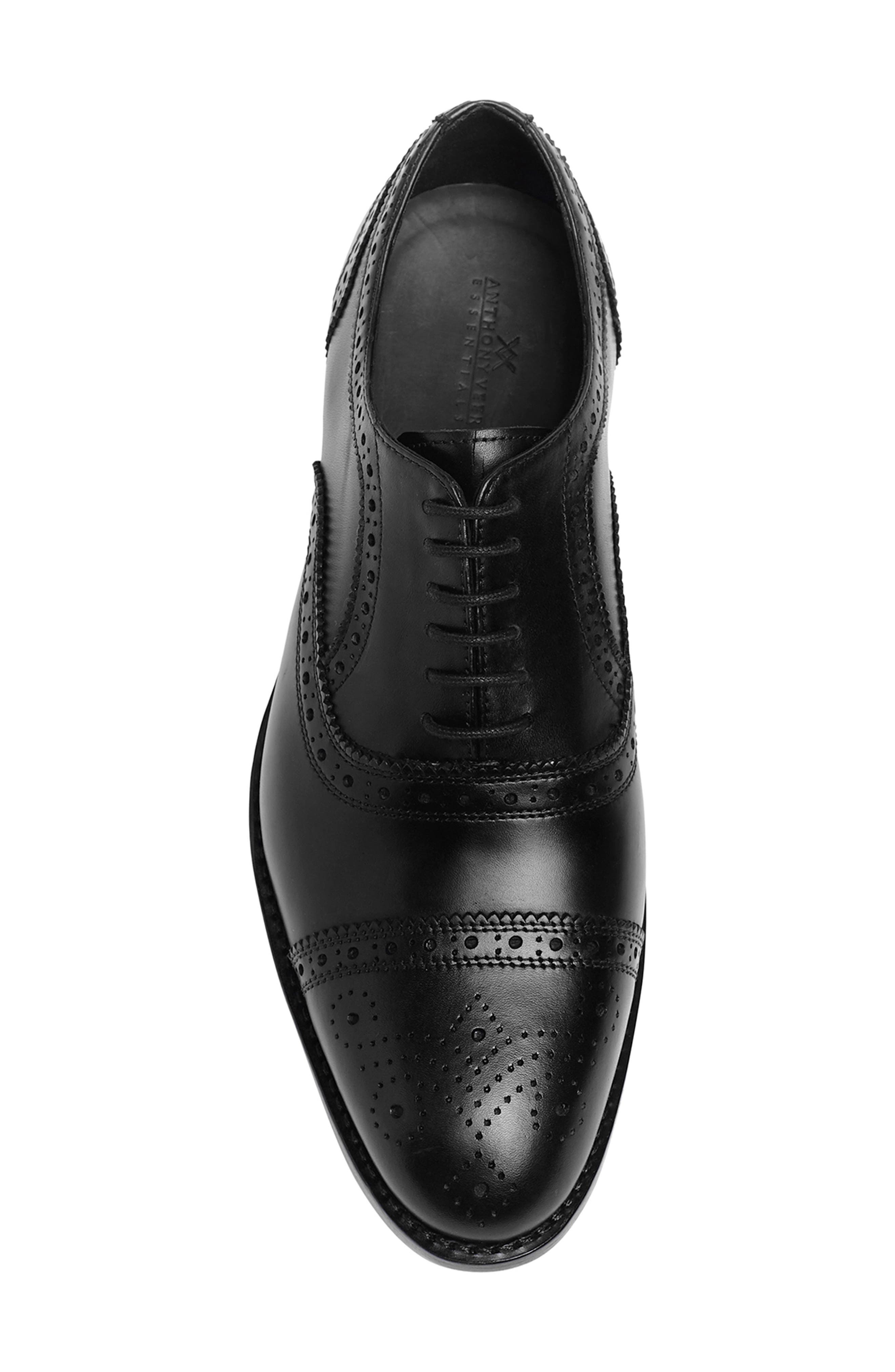 Anthony Veer Ford Brogue Oxford, Alternate, color, Black