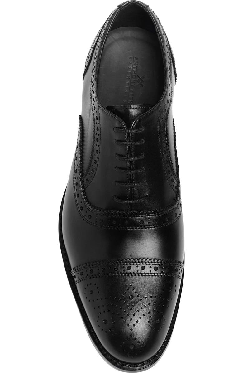 Anthony Veer Ford Brogue Oxford, Alternate, color, Black