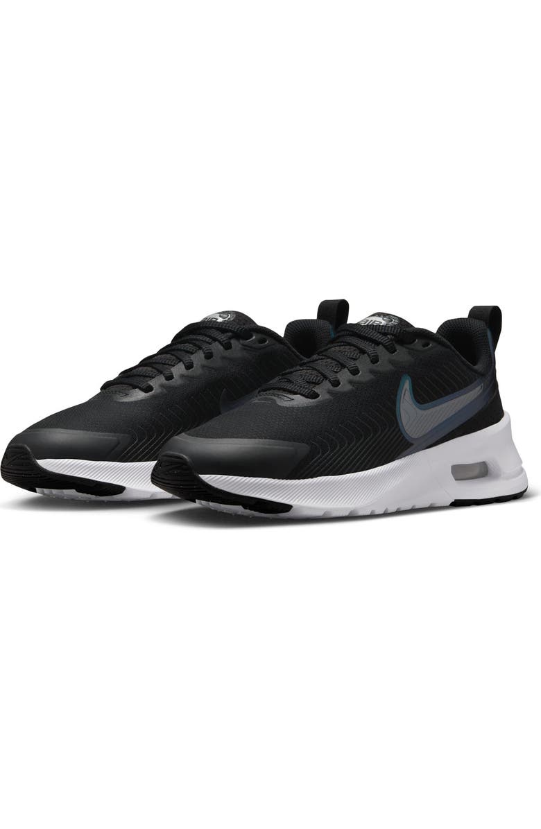 Nike Air Max Nuaxis Sneaker, Main, color, Black / Dark Grey