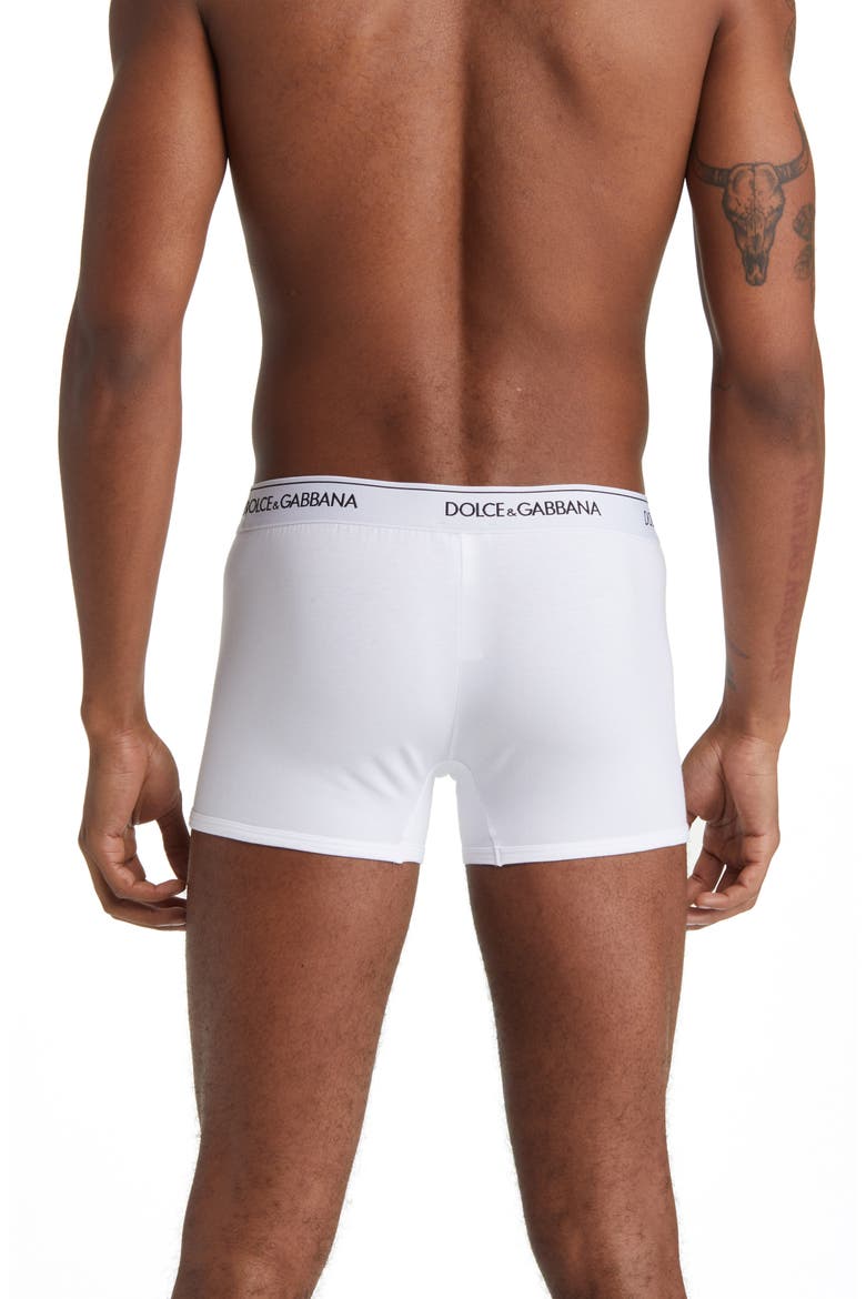 2-Pack Logo Waist Boxer Briefs, Alternate, color, WHITE