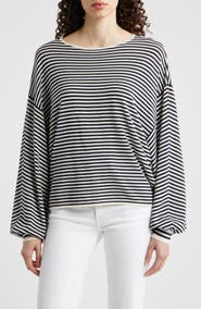 FRAME Slouchy Stripe Sweater