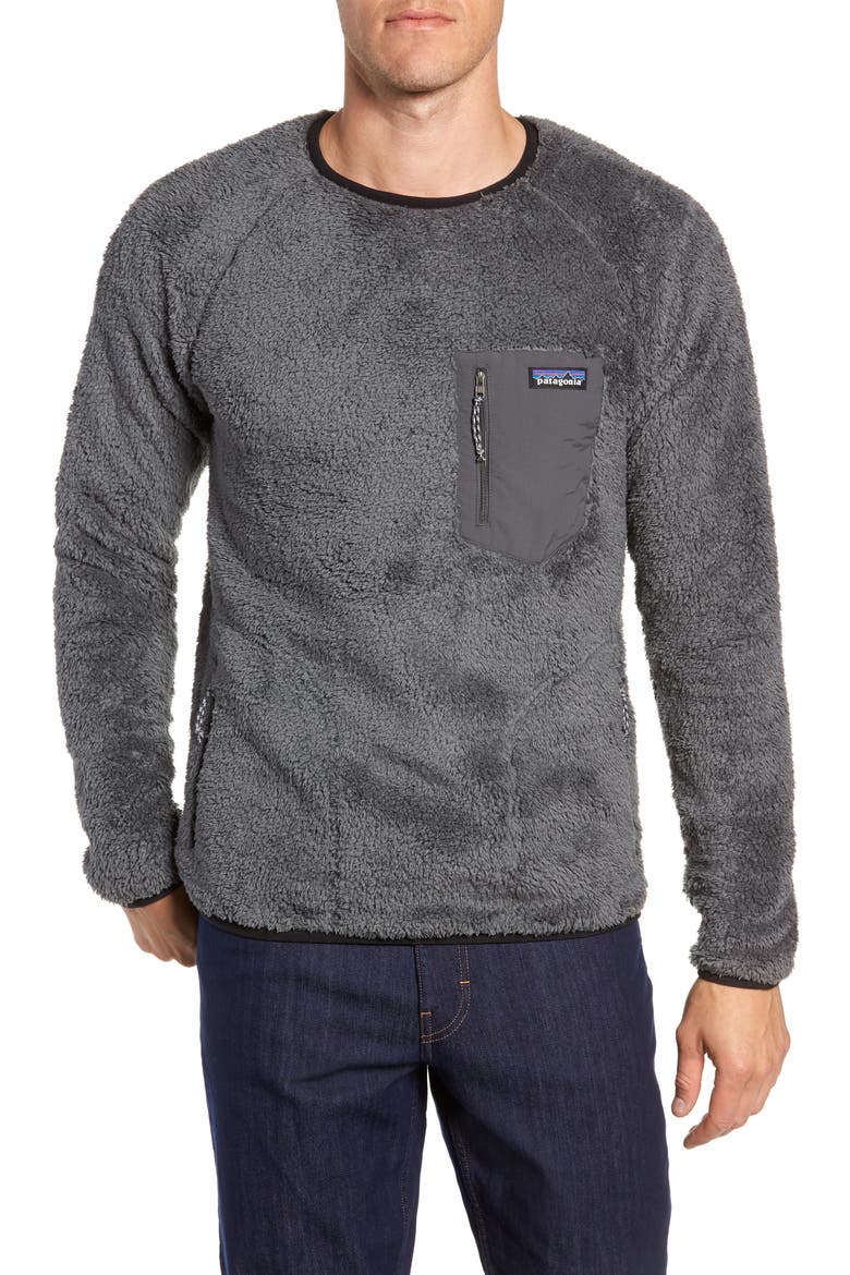 Los Gatos Fleece Crewneck Sweatshirt, Main, color, FORGE GREY