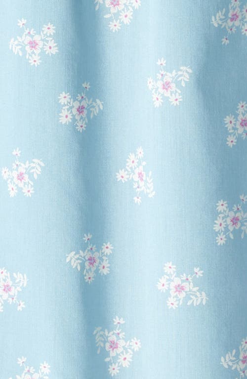 Nordstrom Flutter Sleeve Dress & Bloomers In Blue Basalt Calico Floral