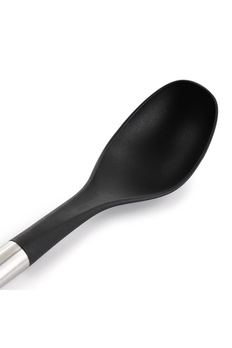 Baldwyn Stainless Steel and Nylon Solid Spoon, Alternate, color, Black
