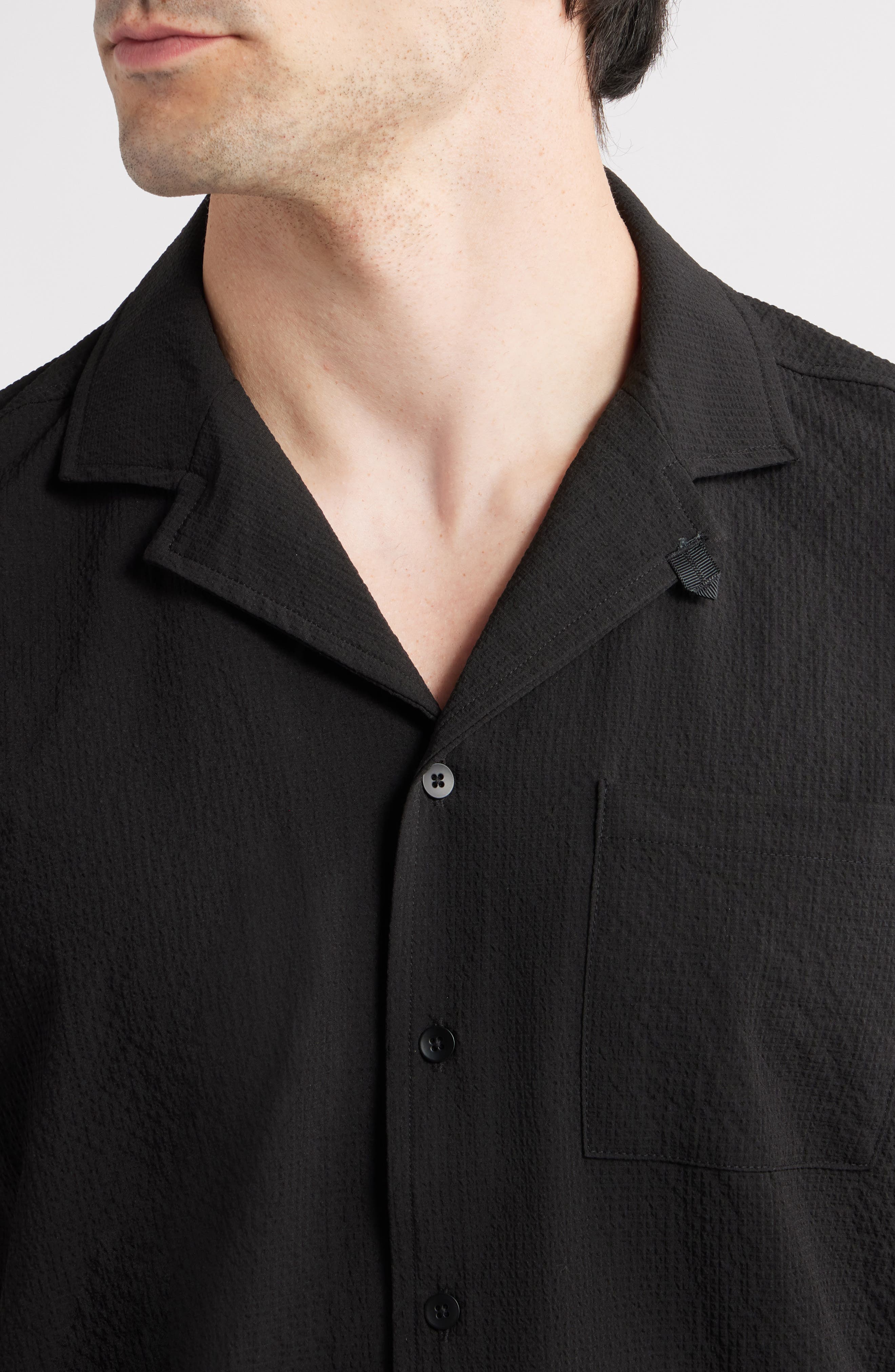 Crinkle Camp Shirt - image 2