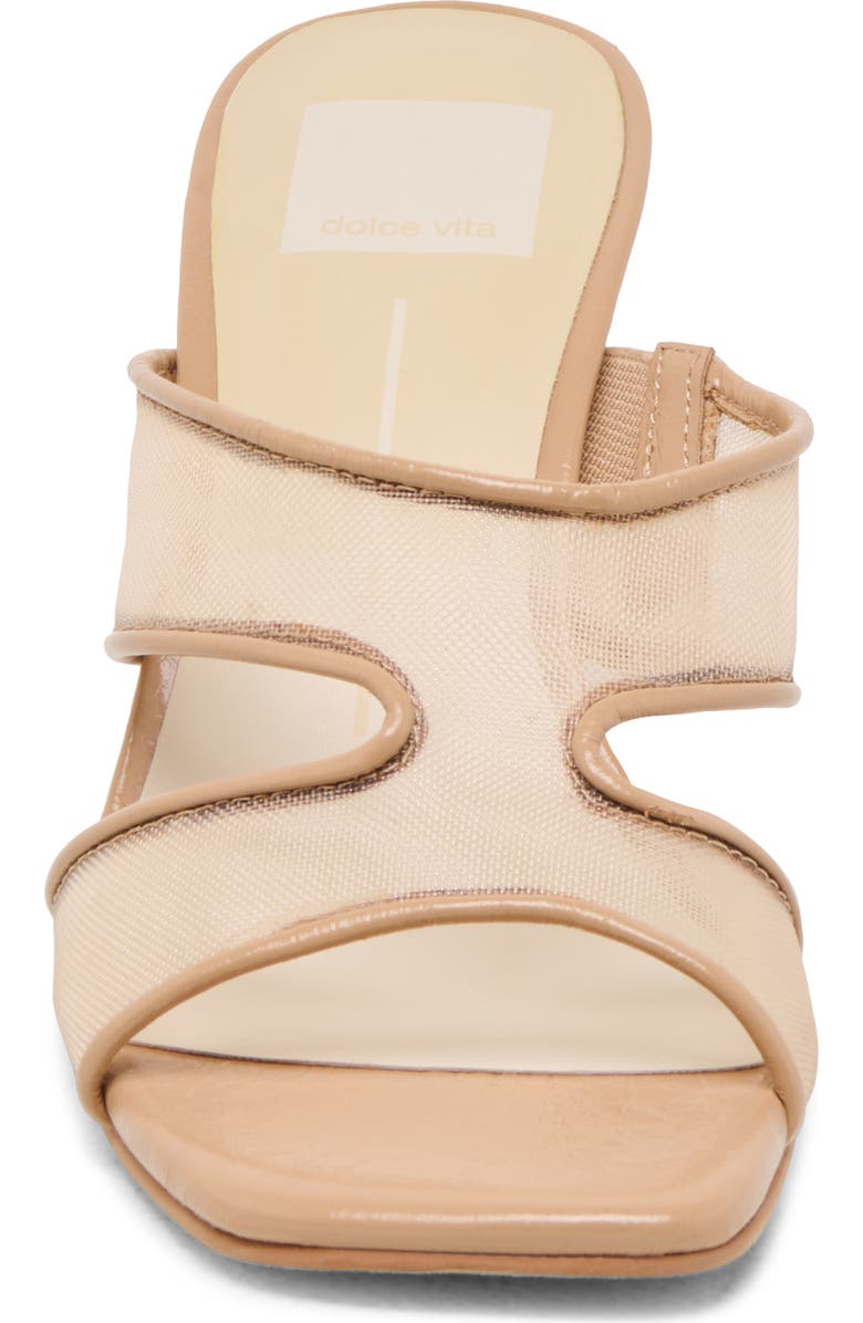 Dolce Vita Gitel Slide Sandal, Alternate, color, Light Tan Mesh
