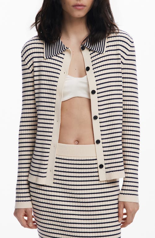 Desigual Thin Gauge Cardigan In Black
