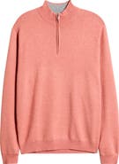 Peter Millar Coolspun Lite Quarter Zip Sweater
