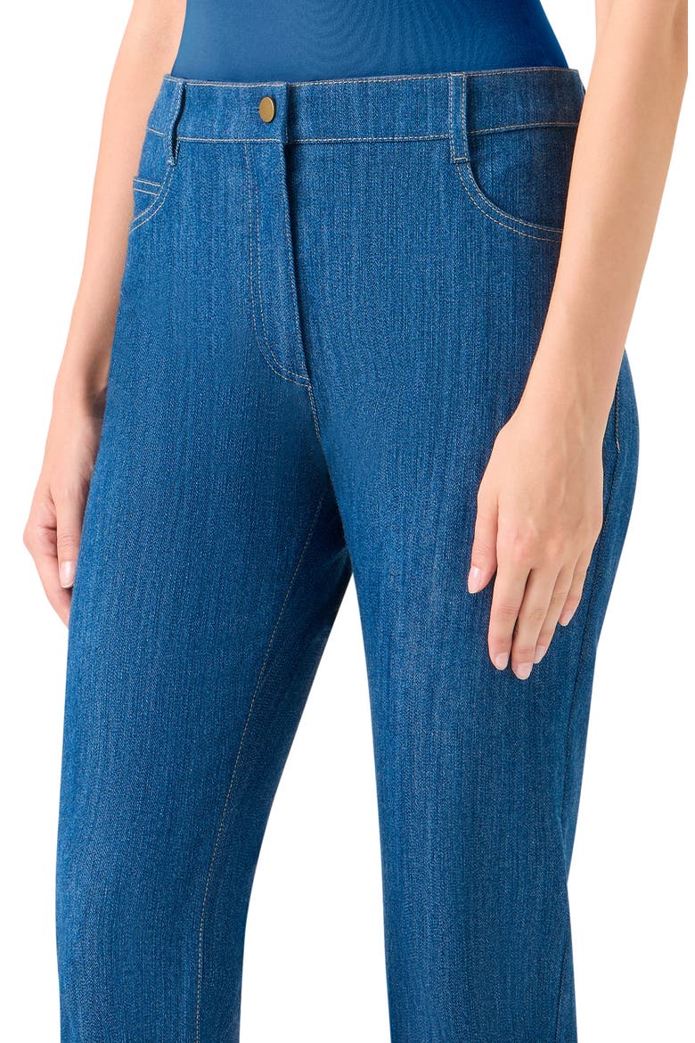 Ankle Narrow Leg Jeans, Alternate, color, MEDIUM BLUE DENIM