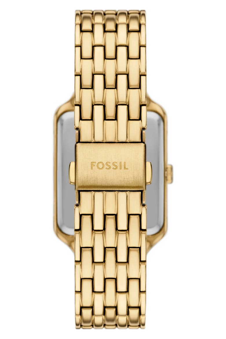 Raquel Bracelet Watch, 28mm x 45mm, Alternate, color, GOLD