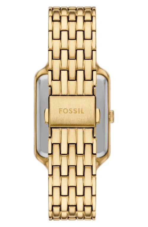 Fossil Raquel Sun & Moon Watch, 28mm X 45mm In Gold