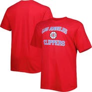PROFILE Men's Red LA Clippers Big & Tall Heart & Soul T-Shirt