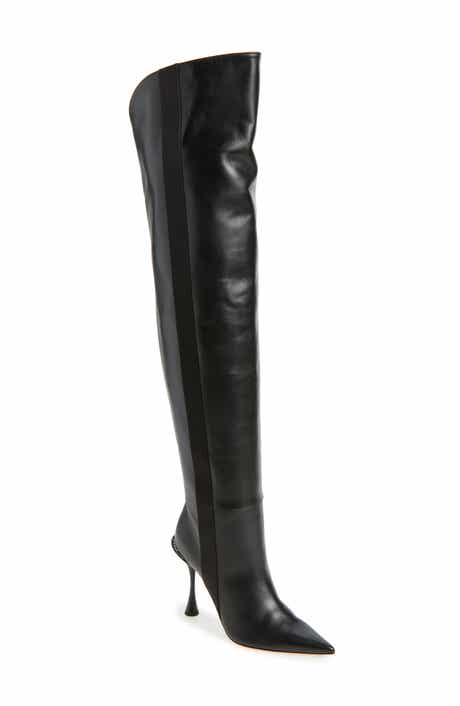 BETZÁBE Bree Pointed Toe Thigh High Boot