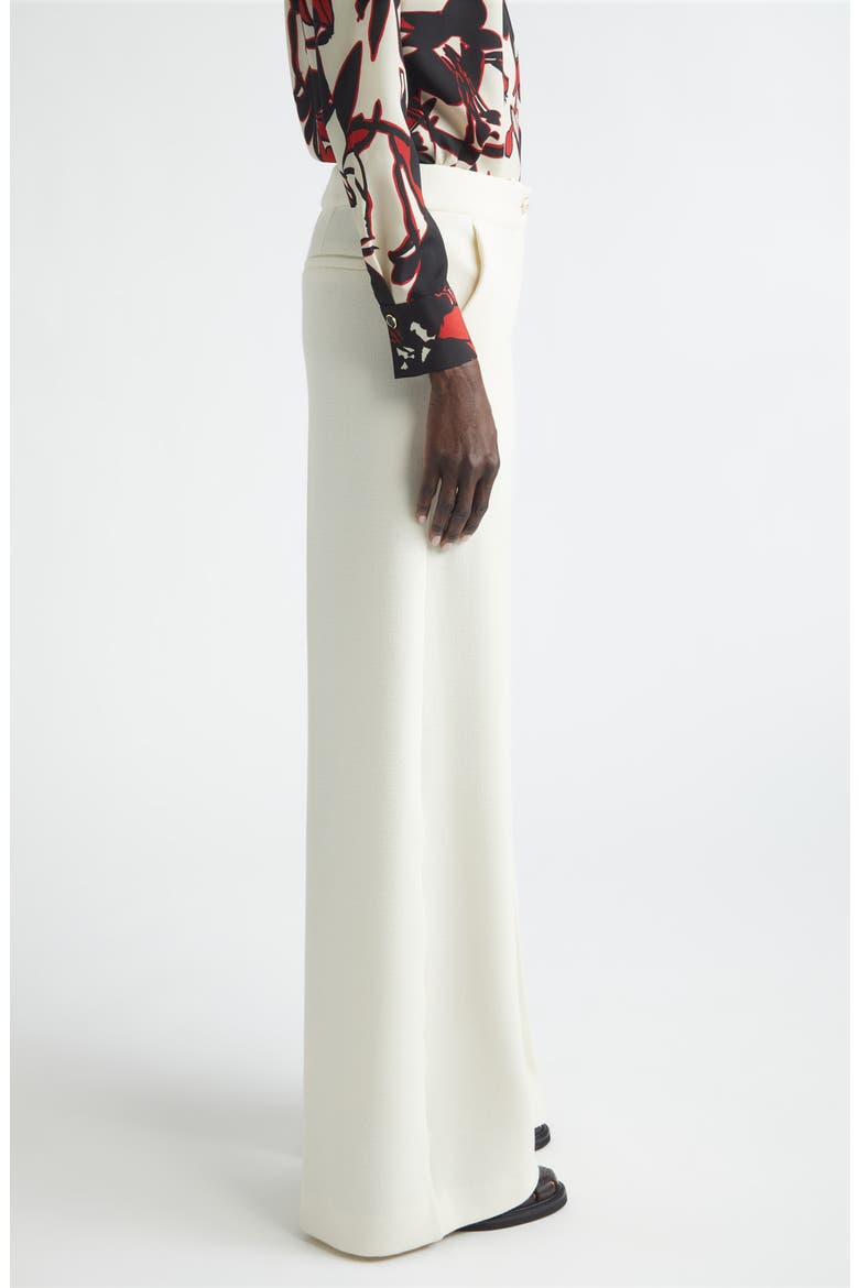 Palais Wide Leg Stretch Trousers, Alternate, color, ECRU
