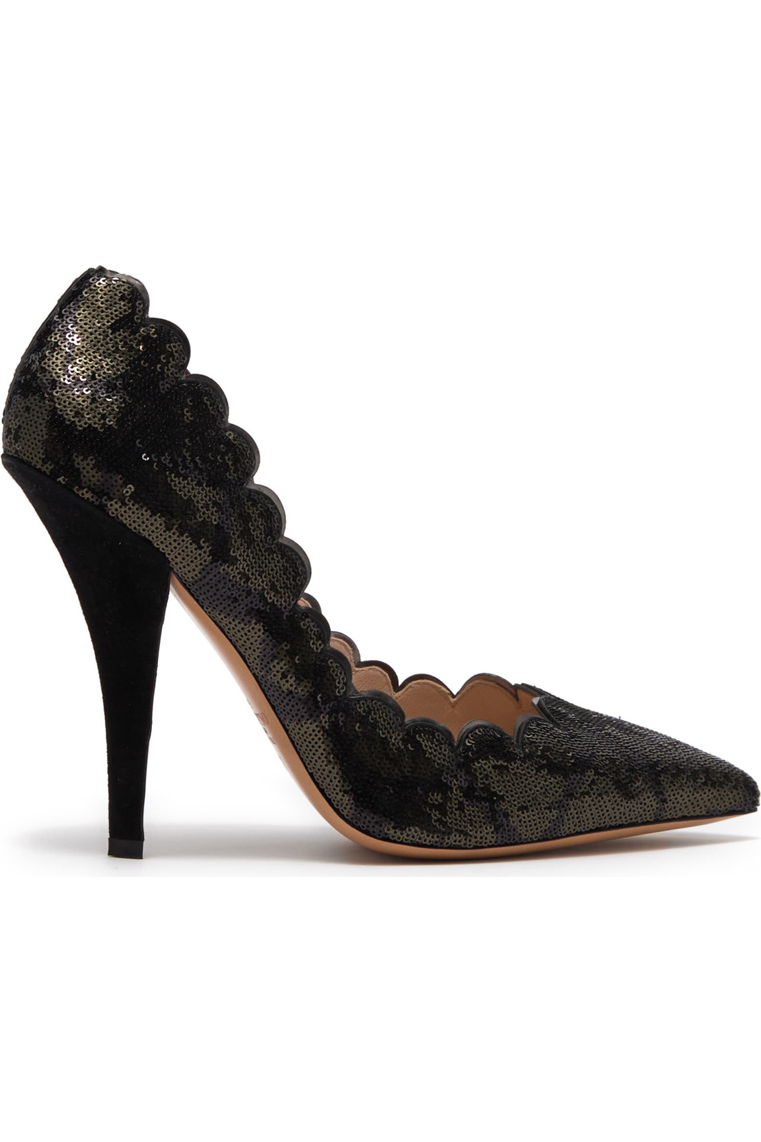 Sequion Valentino Garavani Valentino Scalloped Sequion Pump (Women) | Nordstromrack