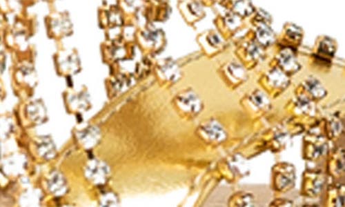 Chase & Chloe Chase And Chloe Divine Rhinestone Embellished Sandal