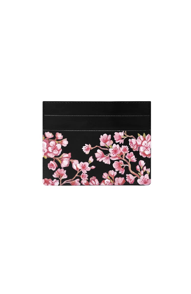 ALEPEL Cherry Blossom Cardholder, Main, color, Cherry Blossom