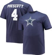 FANATICS Men's Fanatics Branded Dak Prescott Navy Dallas Cowboys Big & Tall Player Name & Number T-Shirt