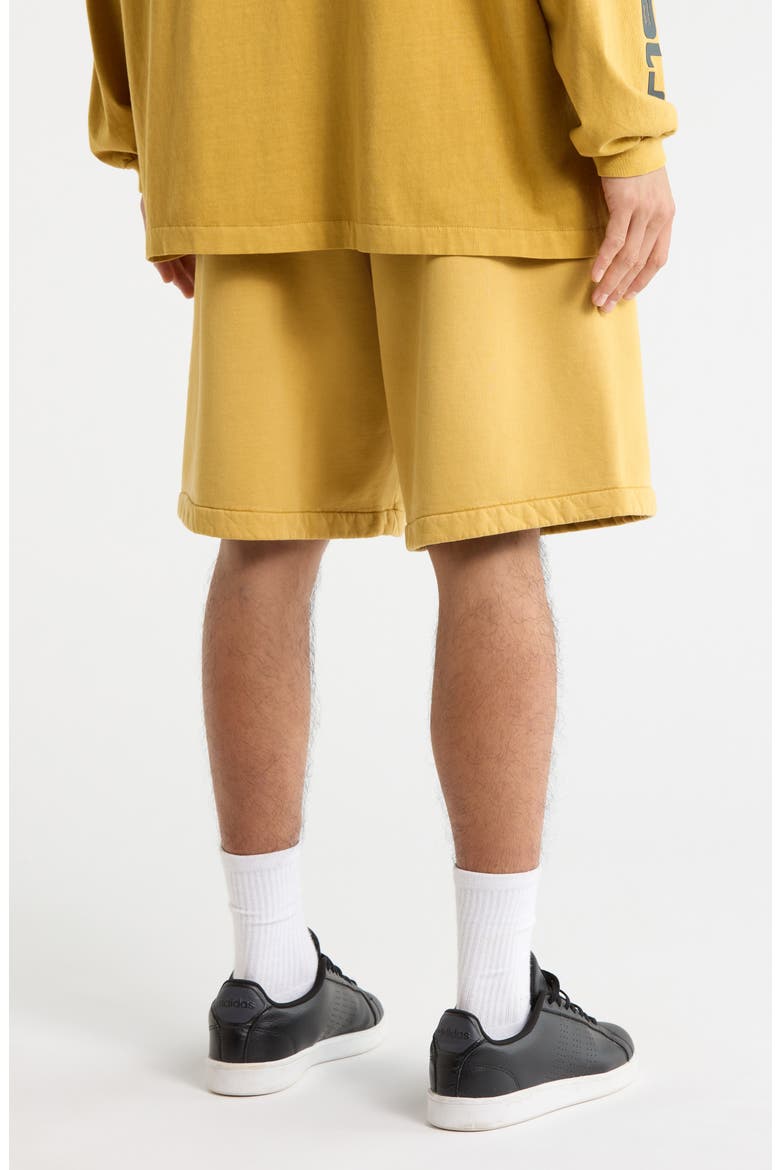 Relaxed Sweat Shorts, Alternate, color, CANYON