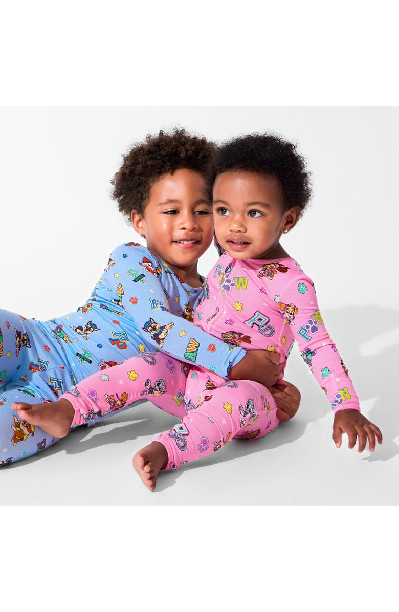 Bellabu Bear Kids' PAW Patrol Varsity Blue Set of 2 Piece Pajamas, Alternate, color, Paw Patrol: Varsity Blue