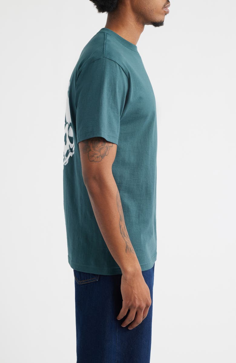 Vans Representative Cotton Graphic T-Shirt, Alternate, color, Mystic Moss