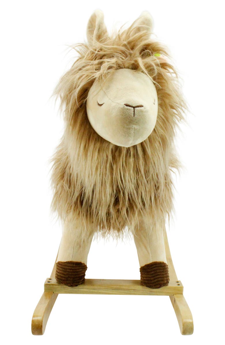 Soft Landing Llama Joyrides Rocker, Alternate, color, 
