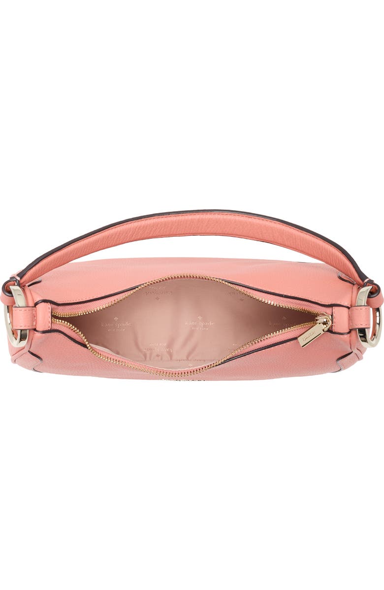 Kate Spade New York Leila Pebbled Leather Shoulder Bag, Alternate, color, Terracotta Tile