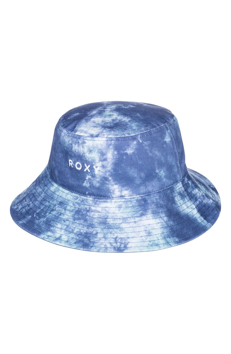 Roxy Aloha Sunshine Reversible Cotton Bucket Hat, Main, color, 
