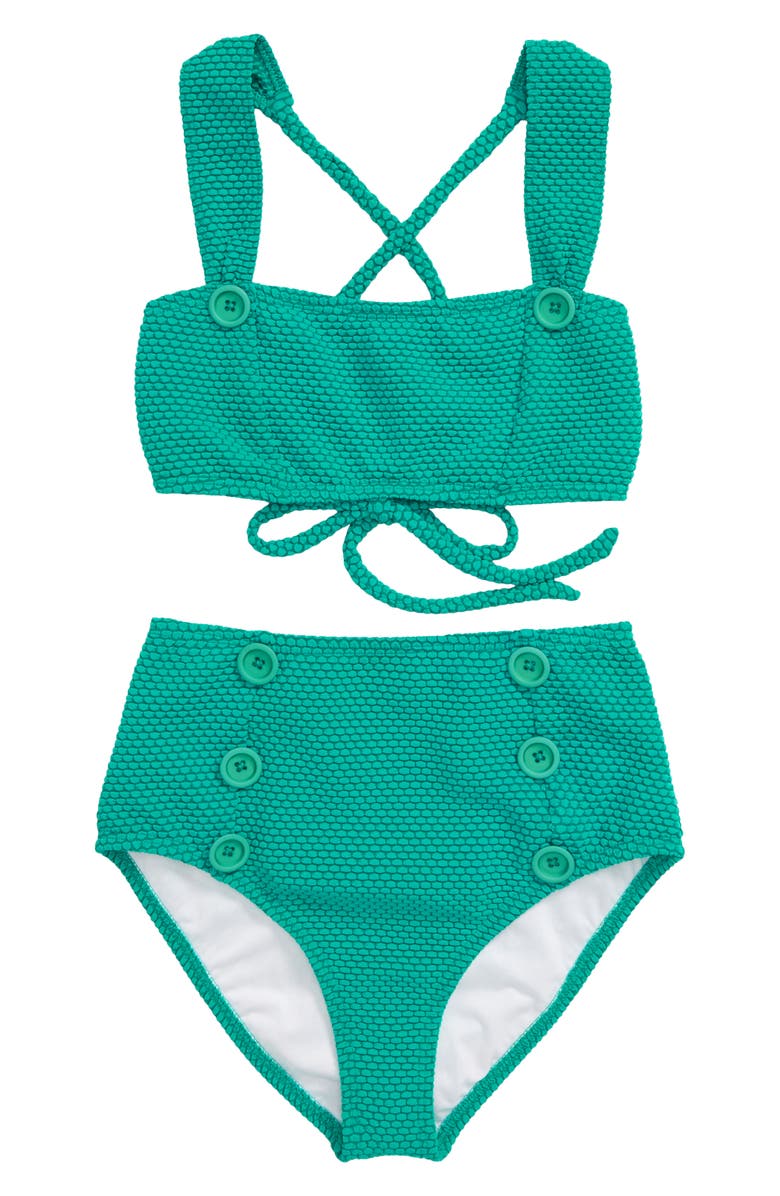 Heart and Harmony Dots Two-Piece Swimsuit, Main, color, 