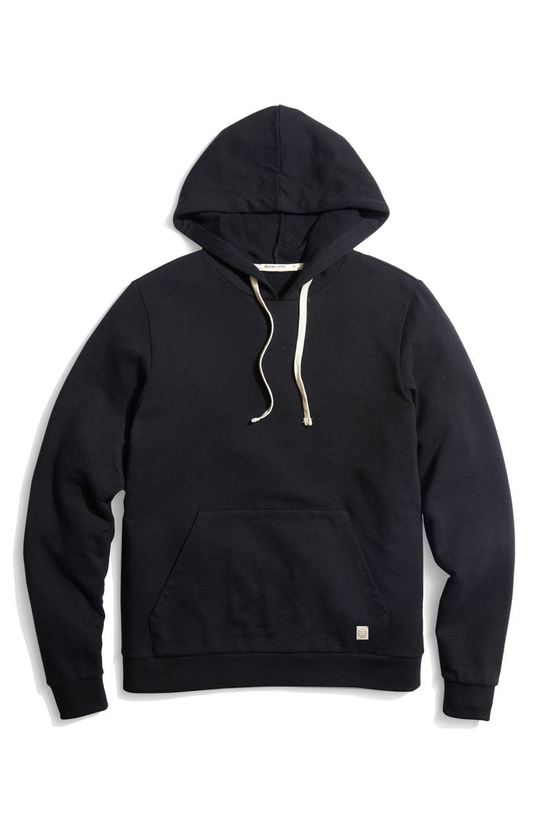 Marine Layer Sunset Hoodie, Alternate, color, Black