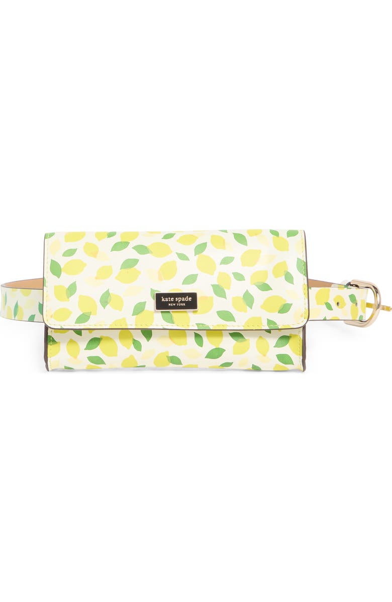 Kate Spade New York lemon toss belt bag, Main, color,