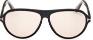 TOM FORD Quincy 59mm Pilot Sunglasses