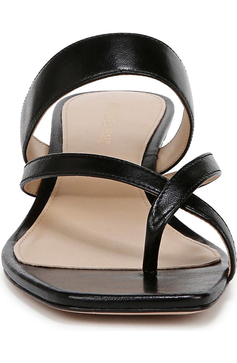 Veronica Beard Alanis Kitten Heel Slide Sandal, Alternate, color, Black